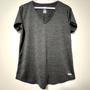 💎3/30💎 Athletic Works Black V-Neck Activewear Tee